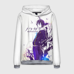 Мужская толстовка 3D Noragami Yato blue