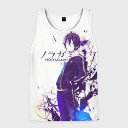 Мужская майка 3D Noragami Yato blue