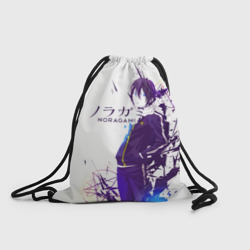 Рюкзак-мешок 3D Noragami Yato blue
