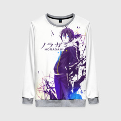 Женский свитшот 3D Noragami Yato blue