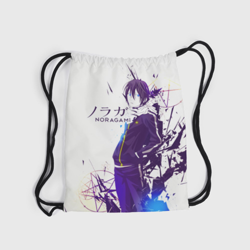 Рюкзак-мешок 3D Noragami Yato blue - фото 6