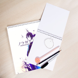 Скетчбук Noragami Yato blue - фото 2