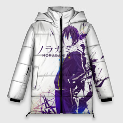 Женская зимняя куртка Oversize Noragami Yato blue