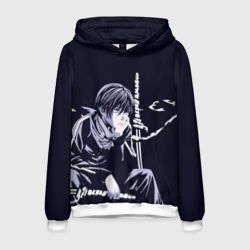 Мужская толстовка 3D Грустный Ято. Бездомный Бог