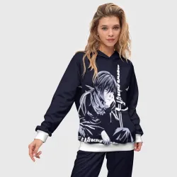 Женский костюм с толстовкой 3D Грустный Ято. Бездомный Бог - фото 2