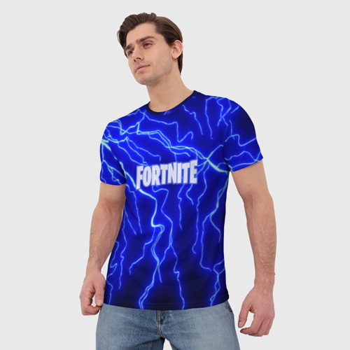 Мужская футболка 3D с принтом FORTNITE, фото на моделе #1