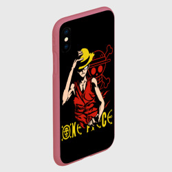 Чехол для iPhone XS Max матовый One Piece мое почтение - фото 2