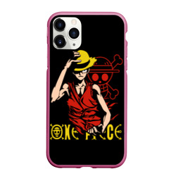 Чехол для iPhone 11 Pro Max матовый One Piece мое почтение