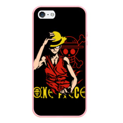 Чехол для iPhone 5/5S матовый One Piece мое почтение