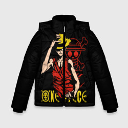 Зимняя куртка для мальчиков 3D One Piece мое почтение