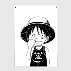 Постер Палец в носу One Piece