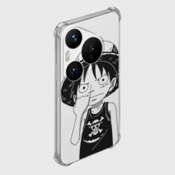 Чехол для Huawei Pura 70 Pro Палец в носу One Piece - фото 2