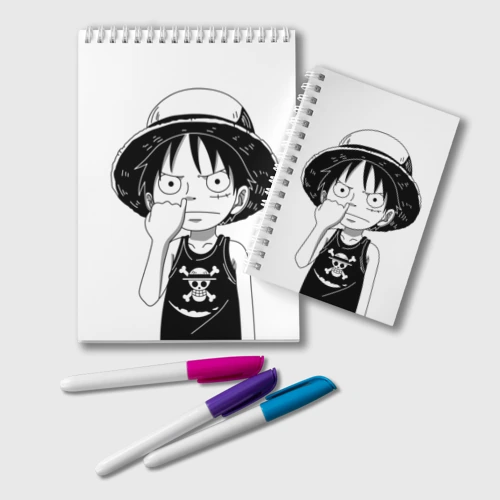 Блокнот Палец в носу One Piece