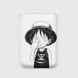 Картхолдер Magsafe магнитный Палец в носу One Piece
