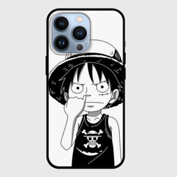 Чехол для iPhone 13 Pro Палец в носу One Piece