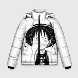 Зимняя куртка для мальчиков 3D Палец в носу One Piece