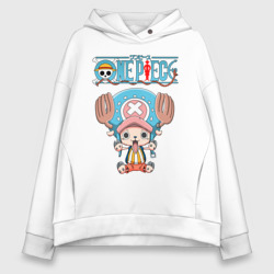 Женское худи Oversize хлопок Tony chopper