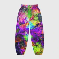 Женские джоггеры оверсайз 3D Буйство цвета