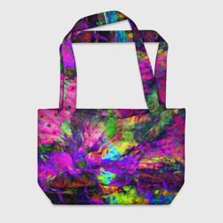 Пляжная сумка 3D Буйство цвета