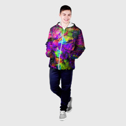 Мужская куртка 3D Буйство цвета - фото 2