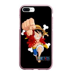 Чехол для iPhone 7Plus/8 Plus матовый Удар One Piece