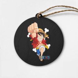 Деревянная игрушка круг Удар One Piece