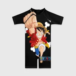 Детский купальный костюм 3D Удар One Piece