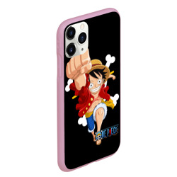 Чехол для iPhone 11 Pro Max матовый Удар One Piece - фото 2