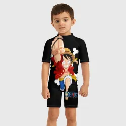 Детский купальный костюм 3D Удар One Piece - фото 2