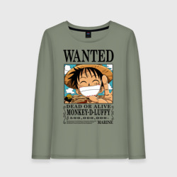 Женский лонгслив хлопок One Piece