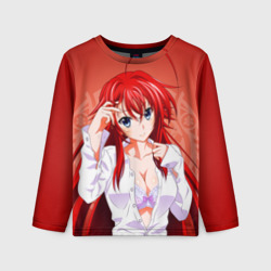 Детский лонгслив 3D High School DxD, Риас