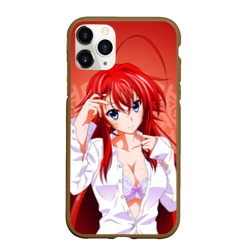 Чехол для iPhone 11 Pro Max матовый High School DxD, Риас