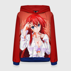 Женская толстовка 3D High School DxD, Риас