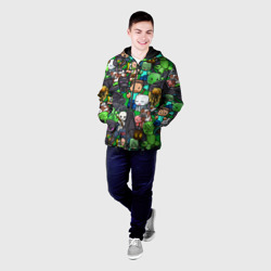 Мужская куртка 3D Майнкрафт - фото 2
