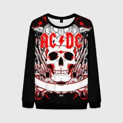 Мужской свитшот 3D AC/DC