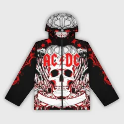 Женская ветровка 3D AC/DC