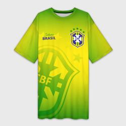 Платье-футболка 3D Бразилия