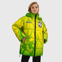 Женская зимняя куртка Oversize Бразилия - фото 2