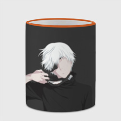 Кружка с полной запечаткой Kaneki Ken снимает маску - фото 2