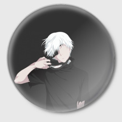 Значок Kaneki Ken снимает маску