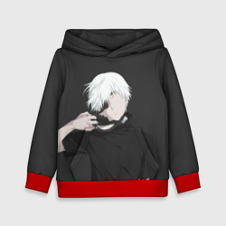 Детская толстовка 3D Kaneki Ken снимает маску