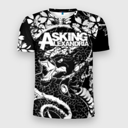 Мужская футболка 3D Slim Asking Alexandria