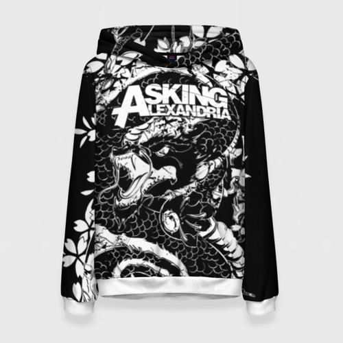 Женская толстовка 3D Asking Alexandria