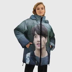 Женская зимняя куртка Oversize Корейский Поп - фото 2