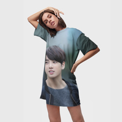 Платье-футболка 3D Корейский Поп - фото 2