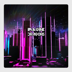 Магнитный плакат 3Х3 Imagine dragons