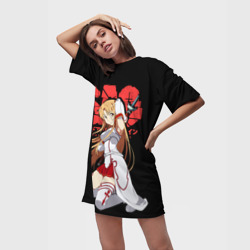 Платье-футболка 3D Асуна, Мастера меча онлайн - фото 2