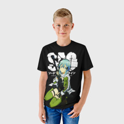 Детская футболка 3D Мастера меча онлайн, Синон - фото 2