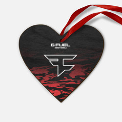 Деревянная игрушка Сердце FaZe clan - Jersey pro 2019