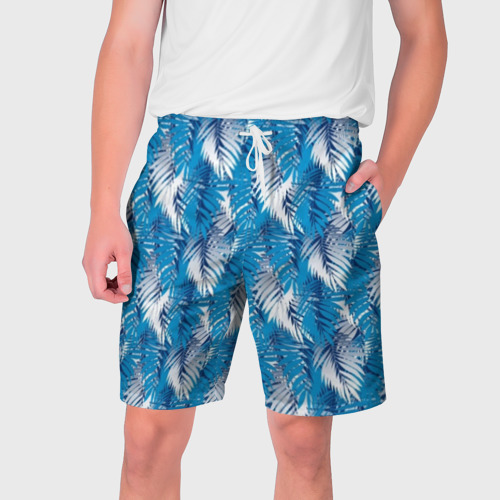 Мужские шорты 3D Гавайская с листьями, цвет 3D печать